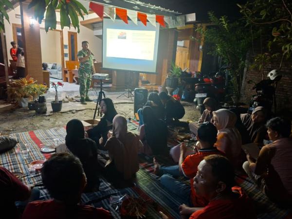 Karhutla Mengintai, Babinsa di Kendal Ingatkan Warga Jangan Main Api