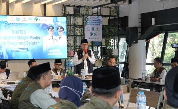 Melalui Bimbtek, Pemkot Tangsel dan GMIB Perkuat Kapasitas Pengelola Masjis