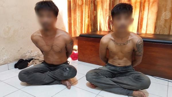 Nekat Beraksi di Keramaian, Dua Jambret di Pekanbaru Babak Belur Dihajar Warga
