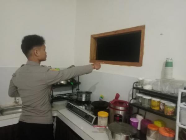 Pulang Ibadah, Warga Mamasa Kaget Kios Dibobol Maling