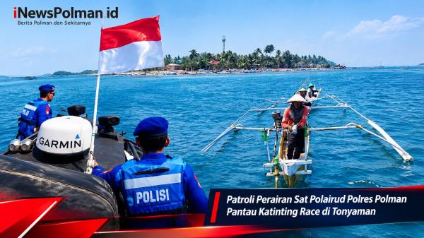 Serunya Katinting Race di Tonyaman, Polisi Berpatroli di Tengah Riuh Perlombaan