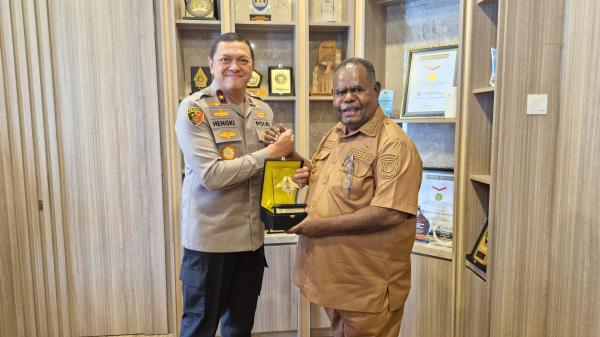 Kapolda PBD Temui Gubernur Elisa, Sinergi Kamtibmas Jadi Bahasan Utama