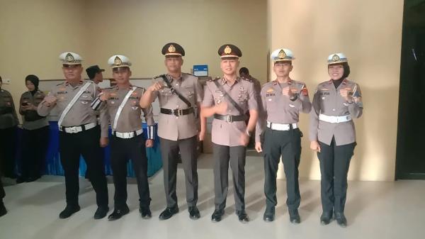 Kapolres Pringsewu Tekankan Strong Point, Iptu Adi Wibowo Resmi Jabat Kasat Lantas