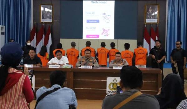 Sindikat Pembuat dan Pengedar SIM Palsu di Riau Dibongkar Polres Siak, 8 Orang Ditangkap