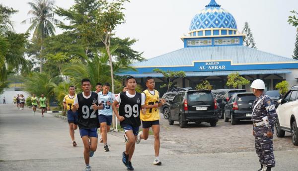Tetes Keringat Jadi Bukti, Casis TNI AL Angkatan 46 Jalani Garjas di Belawan