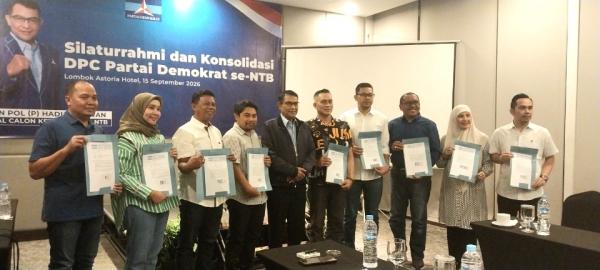 Musda Demokrat NTB Ditunda, 10 DPC Tegaskan Tetap Dukung Mantan Kapolda Hadi Gunawan jadi Ketua DPD