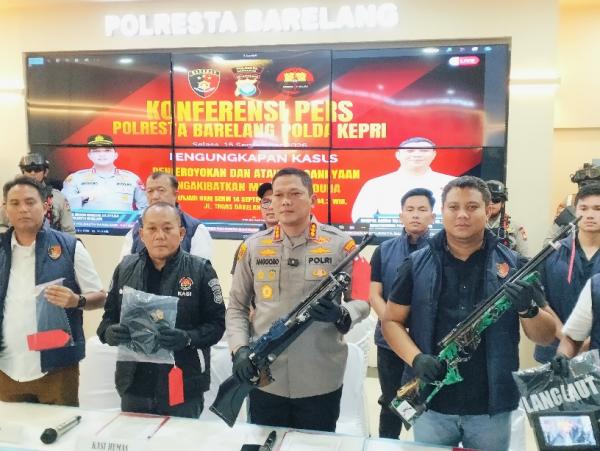 Polisi Tetapkan 3 Tersangka Bentrokan Maut di Setokok Batam