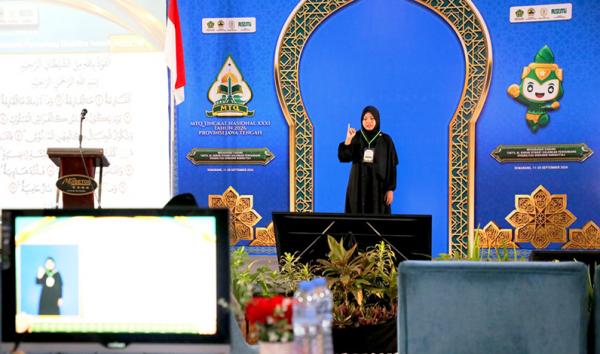 MTQ Nasional 2026 di Jateng Cetak Sejarah, Penyandang Disabilitas Tuli Ikut Tartil Al-Qur’an