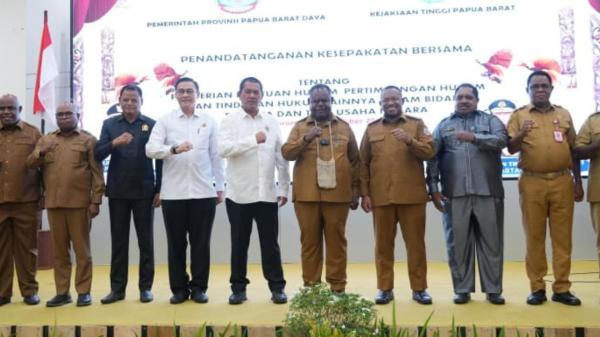 Pemprov PBD Gandeng Kejati Papua Barat Dalam Pendampingan Hukum