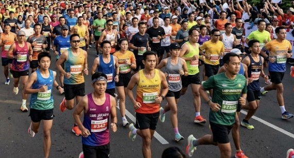 Partisipasi Masyarakat dalam Olahraga Lari Capai 33,75 Persen, Ajang 5K dan 10K Digelar di Surabaya