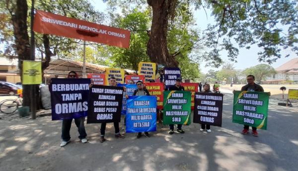 Sriwedari Memanas, FOKSRI Gelar Panggung Seni dan Tolak Rencana Posko Ormas