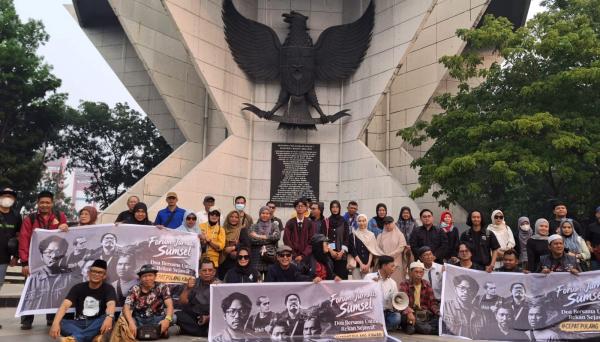 Doa Forum Jurnalis Sumsel untuk 5 Jurnalis yang Hilang Kontak di Perairan Selat Sunda: Cepat Pulang!
