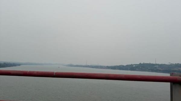 Samarinda dan Tenggarong Dikepung Kabut Asap Karhutla, Kualitas Udara Sangat Tidak Sehat