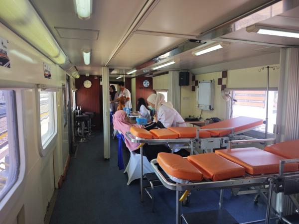 Rail Clinic KAI Daop 5 Purwokerto Gratis Layani 250 Warga di Bumiayu