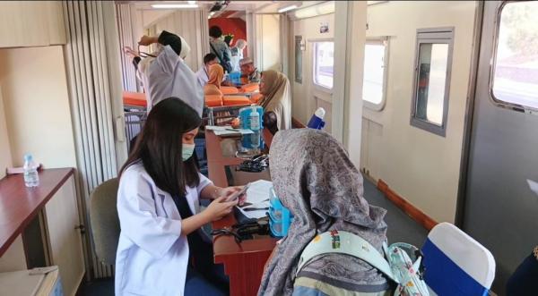 Rail Clinic Hadir di Stasiun Bumiayu, 250 Warga Dapat Layanan Kesehatan Gratis