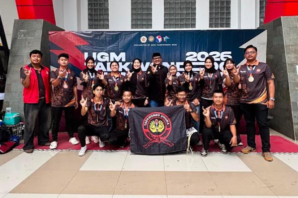 Kontingen Taekwondo UNSIKA Sabet 10 Medali di UGM Taekwondo Championship 2026