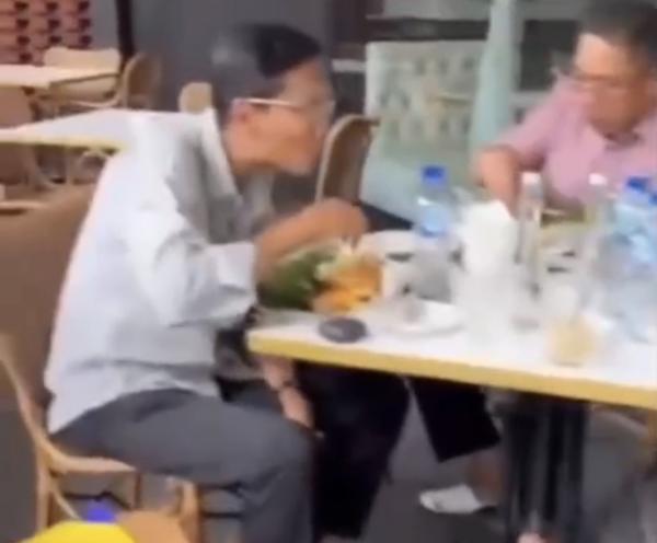 Viral Video Bupati Sibral Makan Sederhana di Jakarta, Di Tengah Agenda Kawal Huntap Pidie Jaya