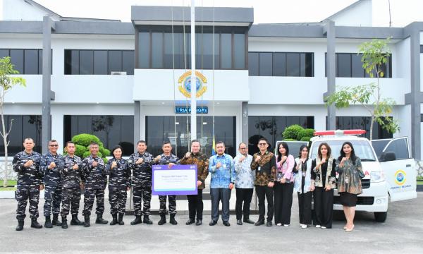 Kodaeral I Perkuat Layanan Kesehatan, Terima Hibah Satu Unit Ambulans