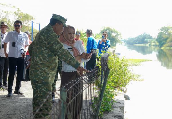 Komandan Kodaeral V Dorong Sungai Ngotok Kota Mojokerto Jadi Pusat Latihan Dayung