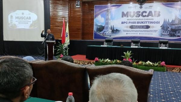 Pemkot Bukittinggi Resmi Buka Muscab PHRI, Tekankan Sinergi Bangun Pariwisata