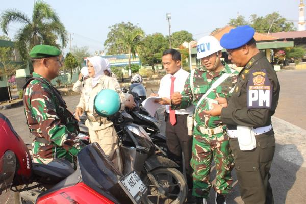 26 Kendaraan Prajurit dan PNS Kodim Indramayu Diperiksa