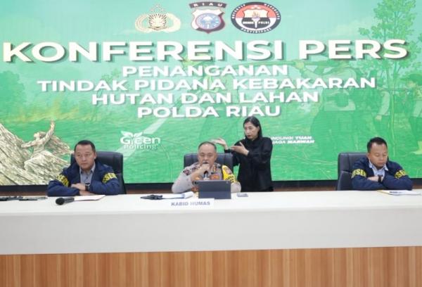 Tangani 3.300 Hektare Lahan Terbakar, Polda Riau Jerat 61 Tersangka Karhutla