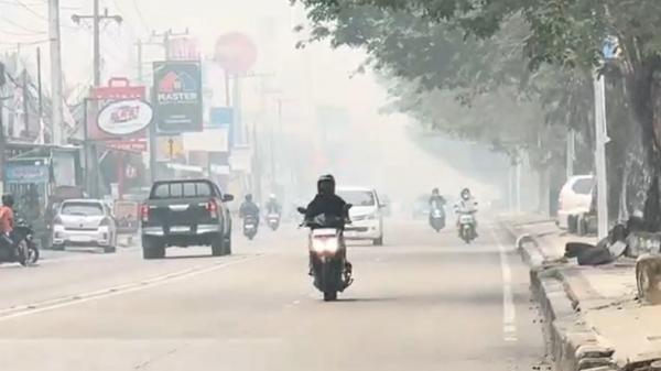 Kabut Asap Makin Pekat di Tenggarong, Sekolah Terapkan PJJ