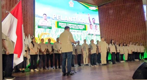 Fernando Resmi Nahkodai HKTI NTT, Targetkan Petani NTT Menjadi Penopang Program MBG