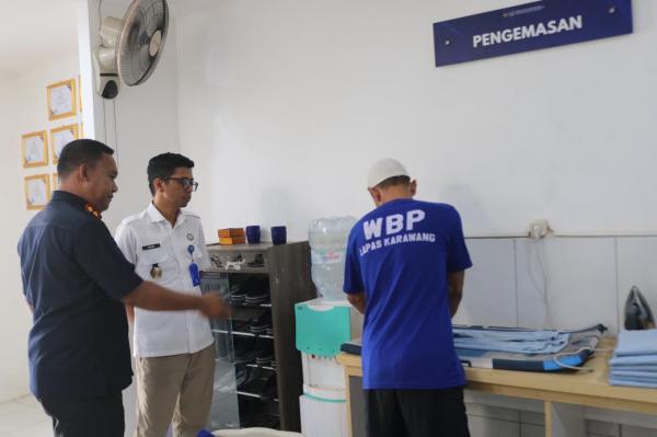 Lapas Karawang dan BNNK Perkuat Sinergitas Cegah Narkotika dan Tingkatkan Kemandirian WBP