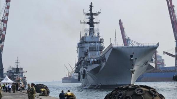 Kapal Induk ITS Giuseppe Garibaldi Tiba di Jakarta, Alutsista TNI AL Kian Sangar