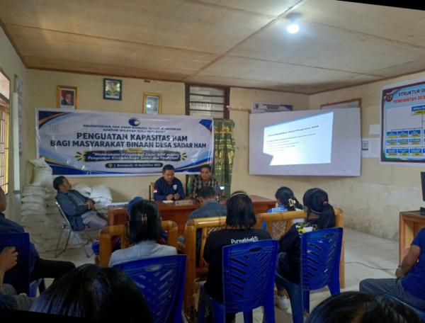 Tekan Diskriminasi di Desa, Kelompok Rentan Mamasa Bakal Dapat Akses Layanan Khusus Penggerak HAM