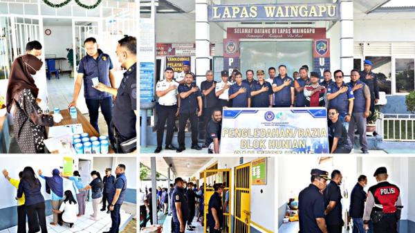 Lapas Waingapu Disidak, Polisi Bidik Celah Peredaran Narkoba dari Balik Jeruji