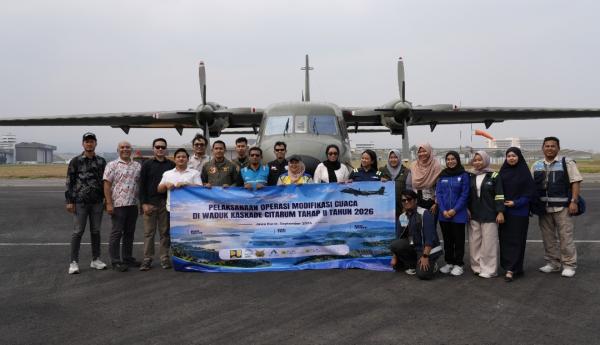 Kemarau Panjang, PJT II Lanjutkan Modifikasi Cuaca untuk Jaga Pasokan Air Waduk Jatiluhur