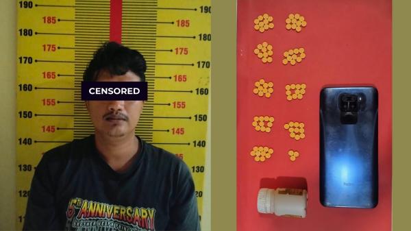 Warung Jadi Kedok, 93 Pil Heximer Disita Polisi di Pringsewu