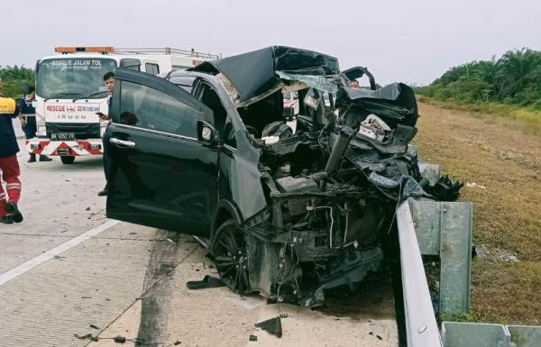 Kecelakaan di Tol Bangkinang, Ustaz dan Dosen Asal Pekanbaru Meninggal