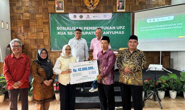 Guru TPQ di Banyumas Peroleh Santunan Jaminan Kematian