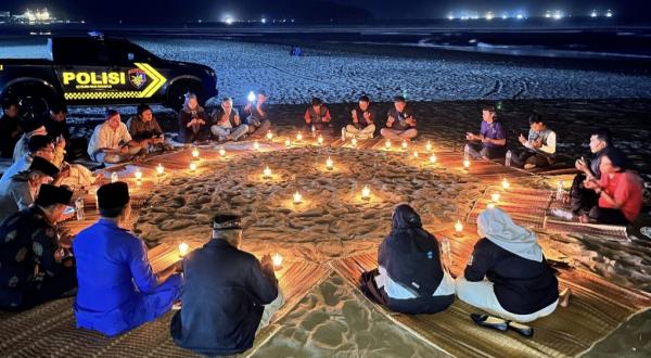 IJTI Galuh Raya Pangandaran Gelar Doa Bersama, untuk Lima Jurnalis yang Hilang di Anak Krakatau