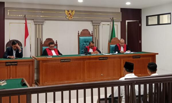 Kasus Dugaan Korupsi Irigasi, Anggota DPRD Muara Enim Kholizol Tamhulis Divonis 4 tahun Penjara