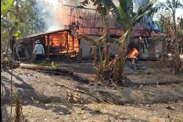 Korsleting Listrik Picu Kebakaran Rumah di Penawangan Groboga, Kerugian Rp65 Juta