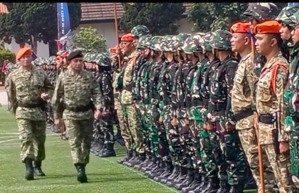 1.150 Pegawai BUMN dan Swasta Ikut Latihan Dasar Militer Komcad di Cimahi, Ini Tujuannya