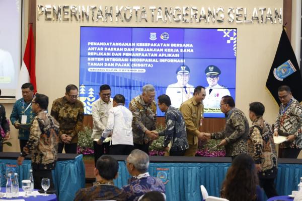 Sukses Integrasikan Data Pajak dan Lahan, SISGITA Tangsel Direplikasi 58 Daerah