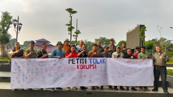 Dukungan Penggalangan 1 Juta Suara untuk Petisi Tolak Korupsi di Kabupaten Bogor Terus Mengalir