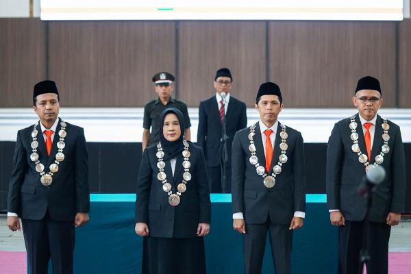 Ini 4 Profil Wakil Rektor Unsoed yang Baru Dilantik