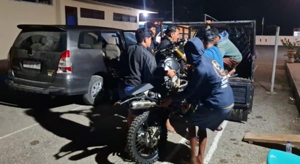 Sarang Curanmor Lintas Wilayah Sumba Terbongkar, Pelaku Curat Honda CRF Diringkus