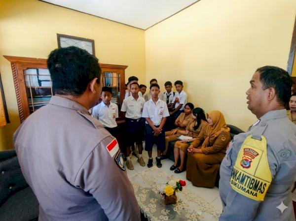 Cegah Rencana Tawuran Pelajar SMP di Kota Kupang, Polisi Sambangi Sekolah
