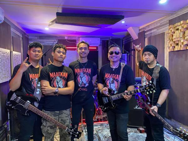NOEND Band Metal Karawang Rilis Album Maafkan, Angkat Kisah Cinta yang Berakhir dan Permintaan Maaf
