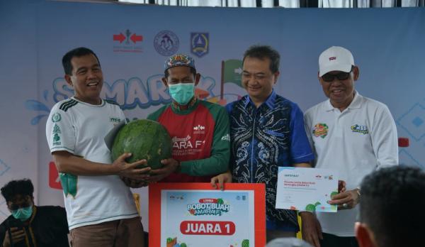 Petani Nagara Panen Semangka di Tengah Cuaca Ekstrem, Bobot Buah Capai 14 Kg