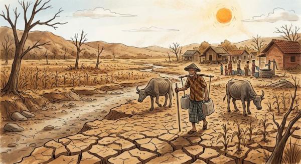 Siap-Siap! Kekeringan Masih Lama, Musim Hujan Diprediksi Mundur