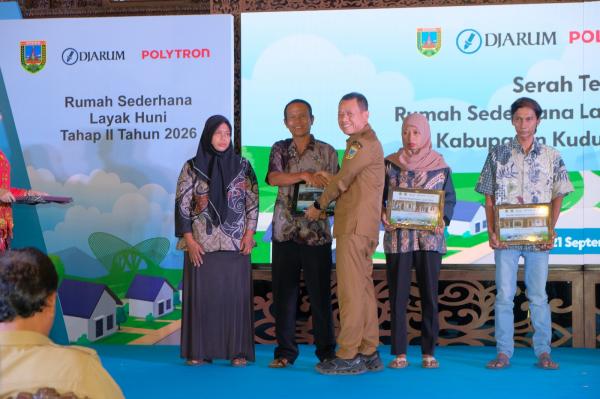 164 Rumah Warga Kudus Dibangun dan Direnovasi Nilai Bantuan Capai Rp11,4 Miliar