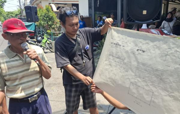 Warga RW 04 Tuntut Kejelasan Legalitas Pasar Babatan Indah